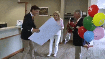 Happy Surprise GIF by Publishers Clearing House