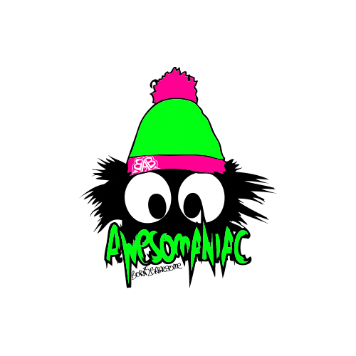 Neon Monster Sticker by B2BA Clothing