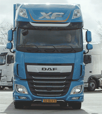 Thanks Driving GIF by DAF Trucks NV