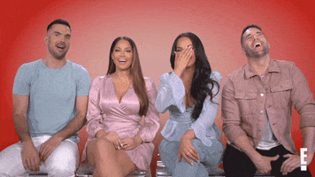 natalie halcro laughing GIF by E!
