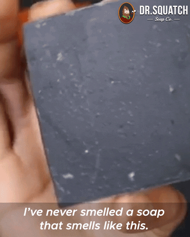 Smell Smells Good GIF by DrSquatchSoapCo