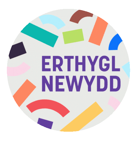 Celf ar y Cyd Sticker