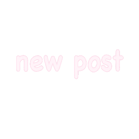 Pink Post Sticker