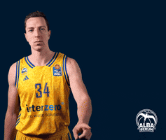 Basketball Justin GIF by ALBA BERLIN
