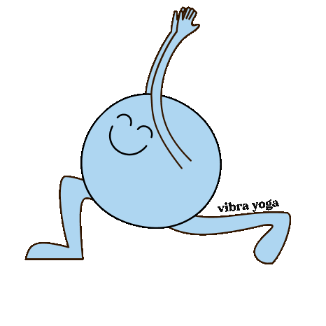 vibra yoga Sticker