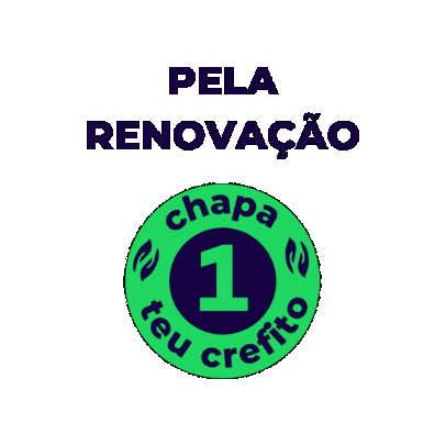 Chapa 1 Teu Crefito Sticker