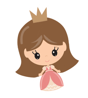 Girl Princess Sticker by My Little Kingdom
