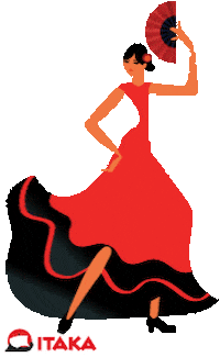 Spanish Dance Sticker by ItakaHungary