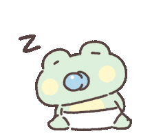 Sleeping Sticker
