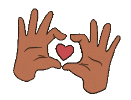 In Love Heart Sticker