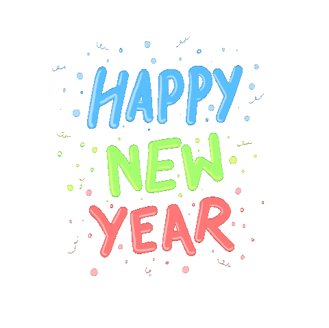 New Year Celebrations Sticker