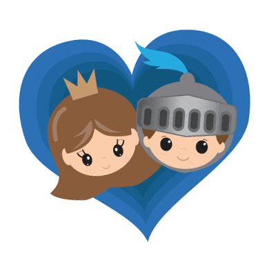 Boy And Girl Love Sticker by My Little Kingdom