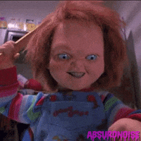 childs play chucky GIF by absurdnoise