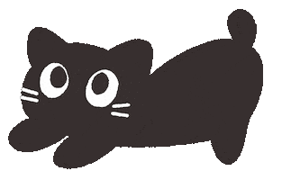Cat Blinking Sticker by IN-TEX