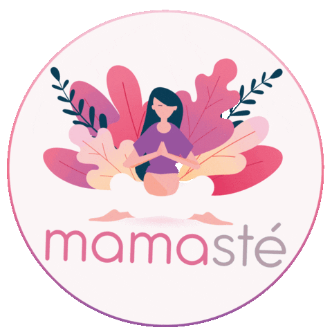 Mamasté by Vasia Sticker