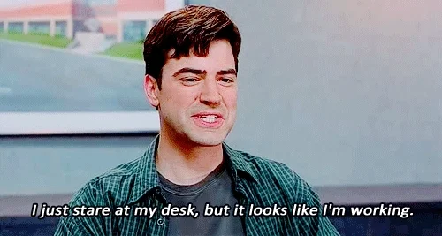working office space GIF