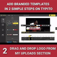 logo animation online video editor GIF by Typito