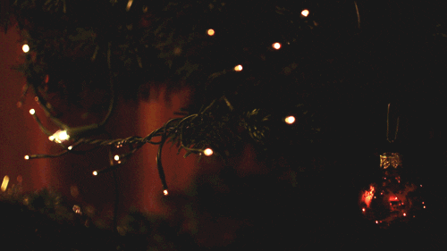 winter christmas lights GIF