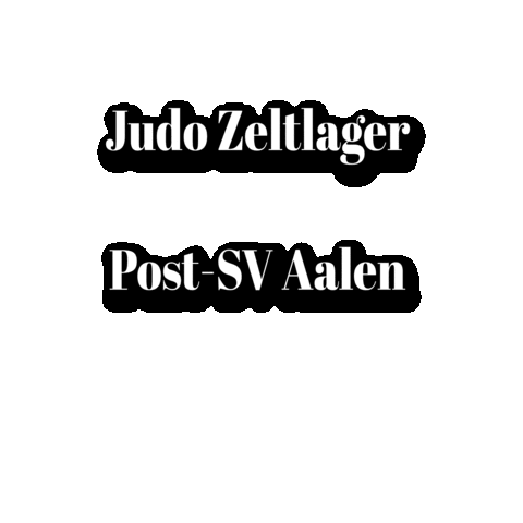 Judo Zeltlager Sticker by PostSV