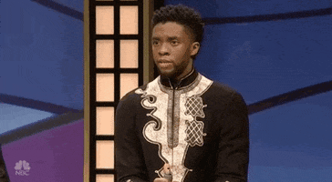 Is This Correct Chadwick Boseman GIF by Saturday Night Live