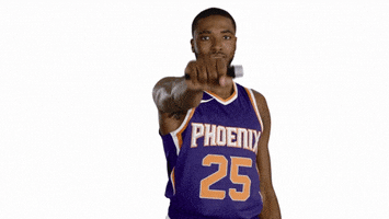 Phoenix Suns Mic Drop GIF by NBA