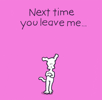 i love you breaking up GIF by Chippy the dog