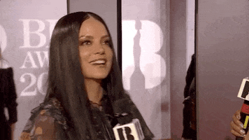 throwing lily allen GIF by BRIT Awards
