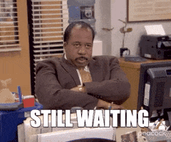 Still Waiting Office Tv GIF by The Office