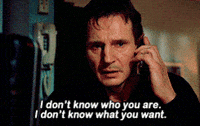 Liam Neeson Taken Quote I Will Find You
