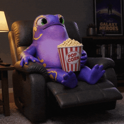 Look Popcorn GIF by Ape Church