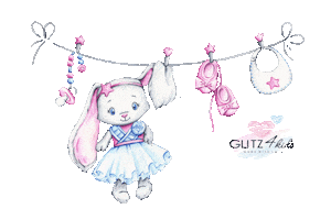 Bunny Bday Sticker by Miss & Mister Glitz