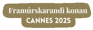Cannes Framurskarandi Sticker by Linda Pé