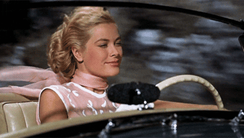 Driving Grace Kelly GIF - Find & Share on GIPHY