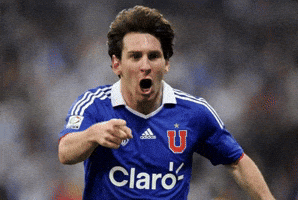 U De Chile Messi GIF