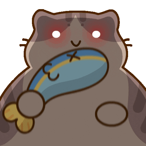 Angry Neko Sticker by Bichi Mao