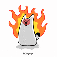 Angry Angry Emoji Sticker - Angry Angry Emoji Cat - Discover & Share GIFs