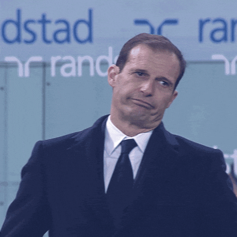 Massimiliano Allegri Reaction GIF by JuventusFC