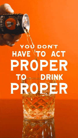 Pour Over Old Fashioned GIF by slowandlow