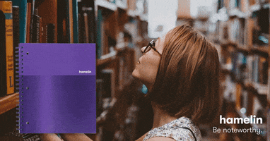 Library Studying GIF by Hamelin Brands