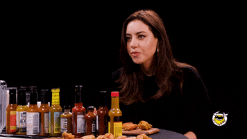 Parks And Rec Wings GIF by First We Feast: Hot Ones