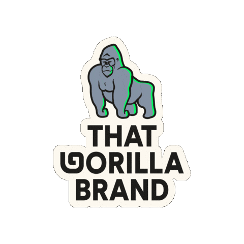 G Sticker by That Gorilla Brand