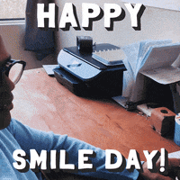 Grin Reaction GIF by GIPHY Studios Originals