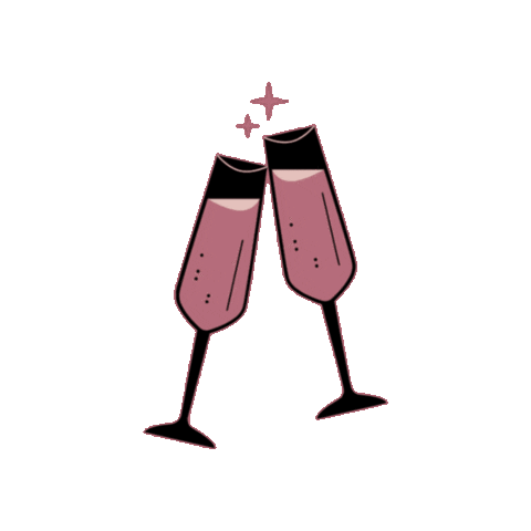 Glitter On The Rim Sticker