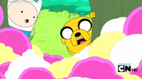 adventure time eating GIF
