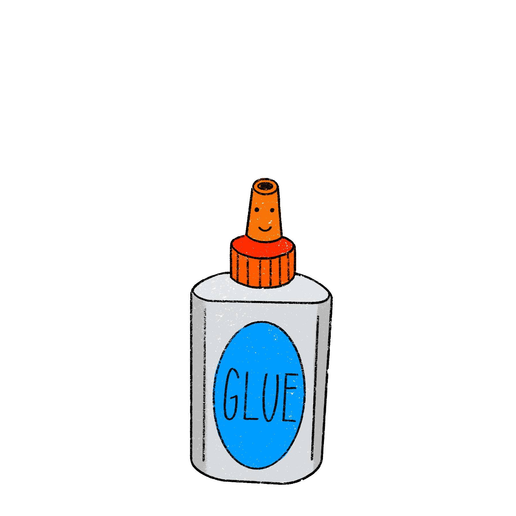 School Glue Sticker for iOS & Android | GIPHY