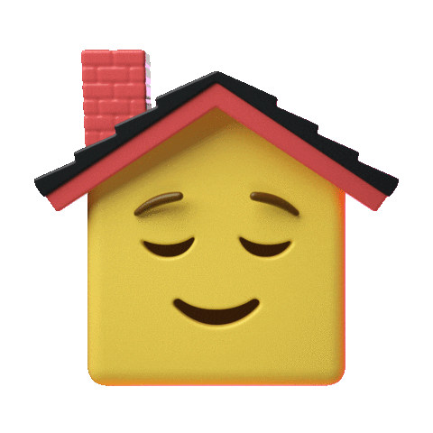 Stay Home Sticker by Emoji