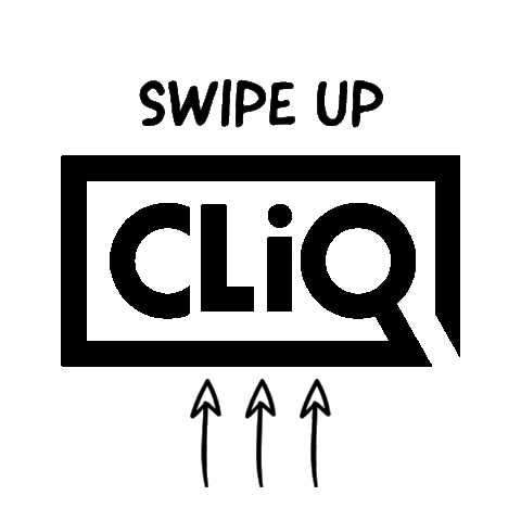 Arrows Swipe Up Sticker by CLiQ