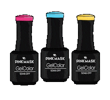 Cosmetics Gelpolish Sticker by Pink Mask Nails