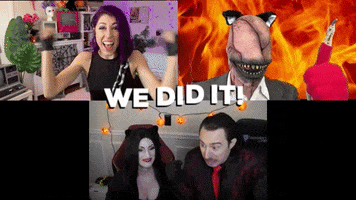 Happy We Did It GIF by Crypt TV