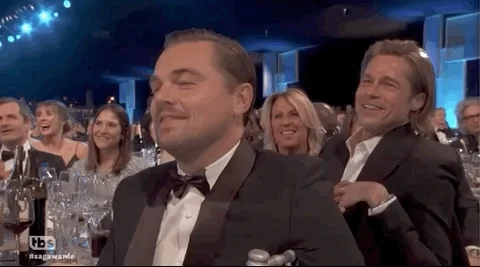 Leonardo Dicaprio Thank You GIF by SAG Awards